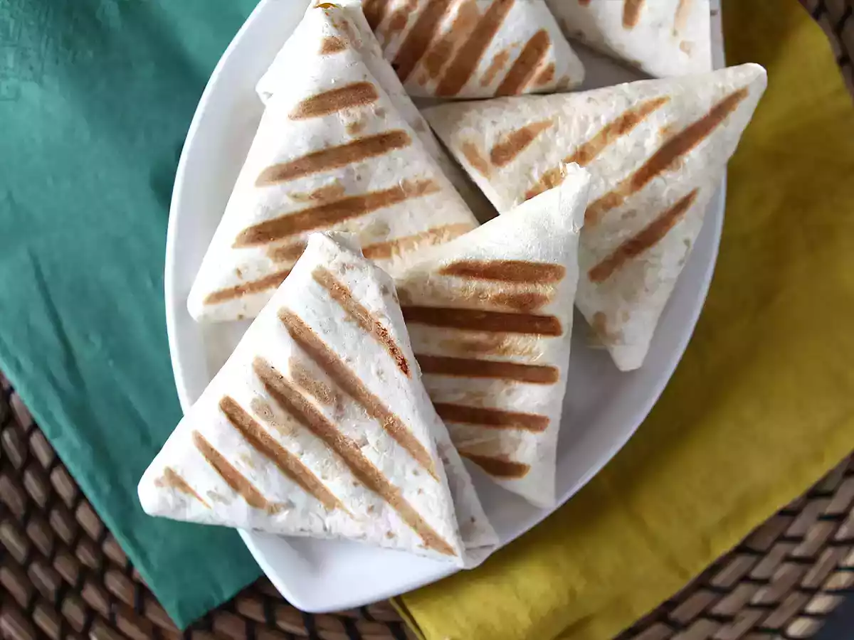 Vegetarische Tacos Samoussas - foto 2