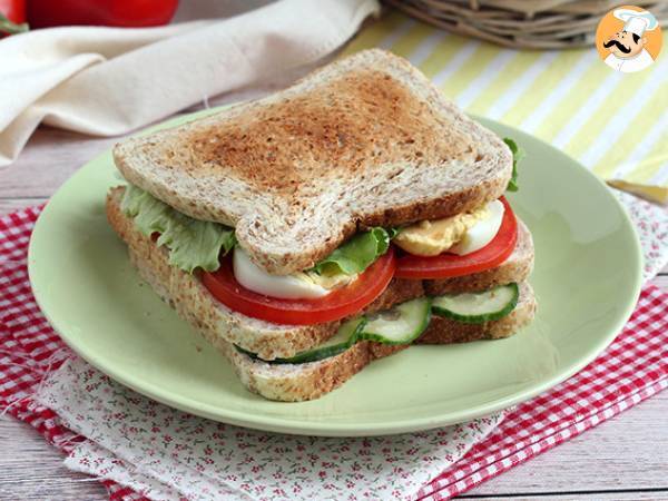 Vegetarischer Sandwich-Club - foto 3