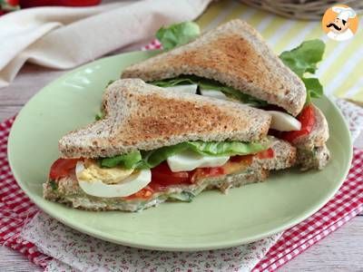 Vegetarischer Sandwich-Club - foto 4