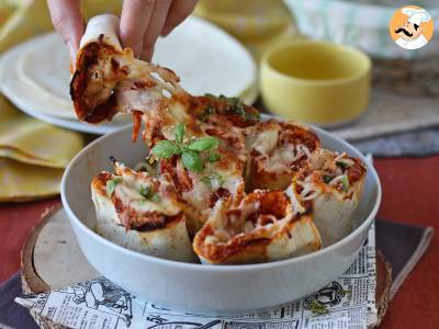 Was kann man mit Tortillas machen? Ein Gericht mit Pizzageschmack zum Teilen - foto 3