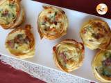 Was kann man mit Tortillas machen? Kleine, einfache und preiswerte Quiches!, foto 3