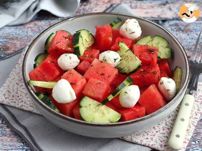 Wassermelone und Gurkensalat - foto 2