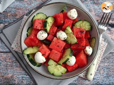 Wassermelone und Gurkensalat - foto 3