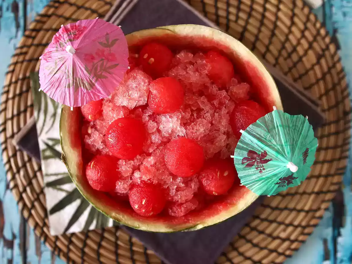 Wassermelonen-Frosé: Der super erfrischende Granita-Cocktail mit Rosé! - foto 3