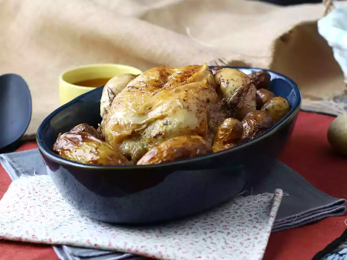 Wie macht man ein Brathähnchen mit dem Air Fryer? - foto 3