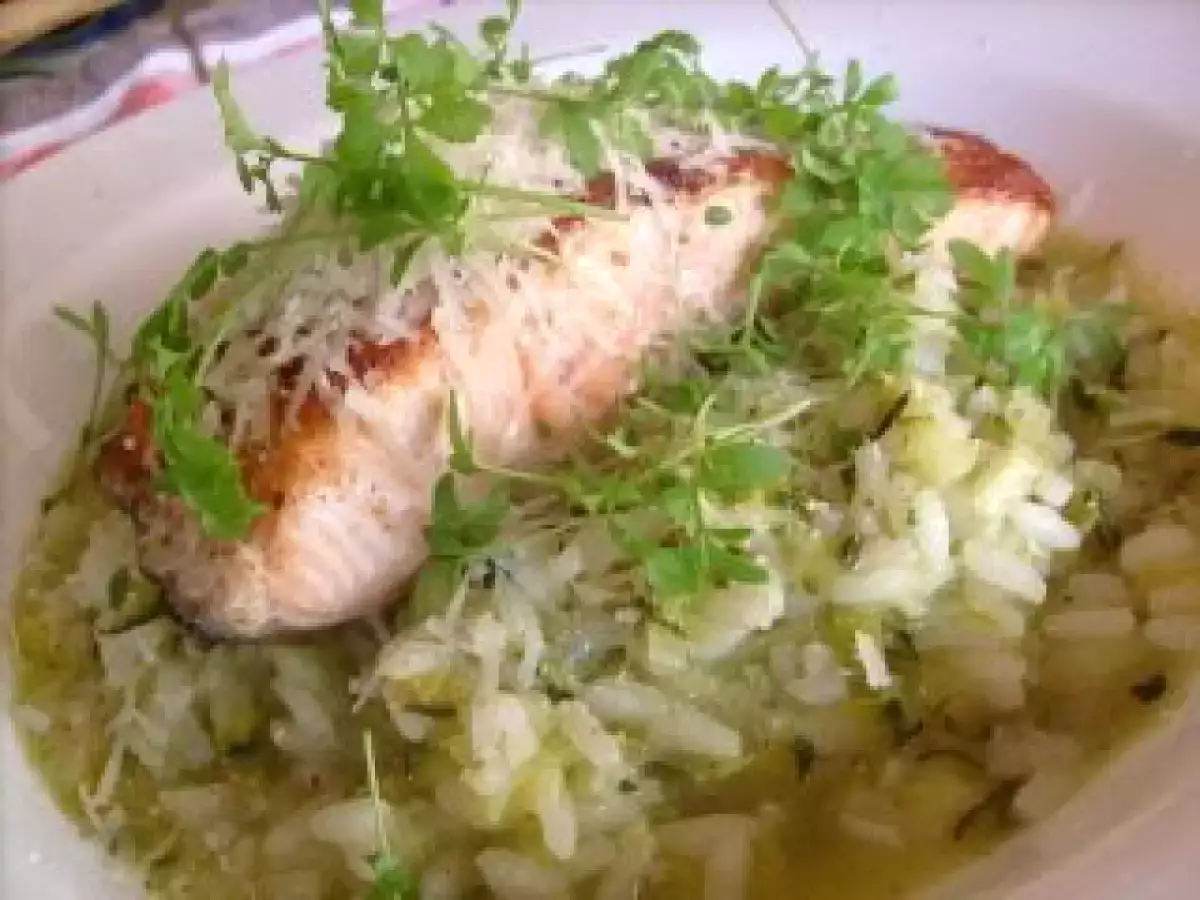 Zitroniges Zucchini Risotto - foto 2