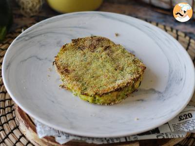 Zucchini-Kartoffel-Burger aus der Fritteuse