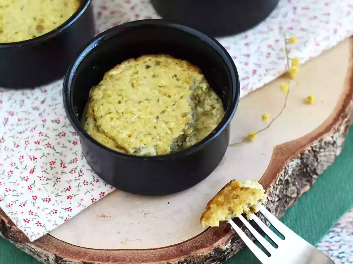 Zucchini-Pesto-Flans – glutenfrei - foto 3
