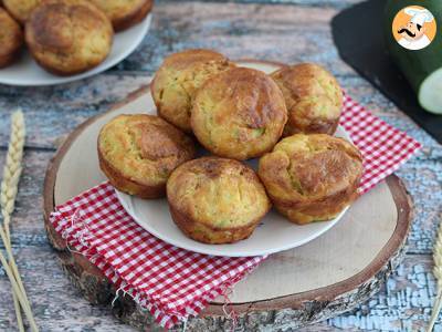 Zucchini-Ziegenkäse-Muffins